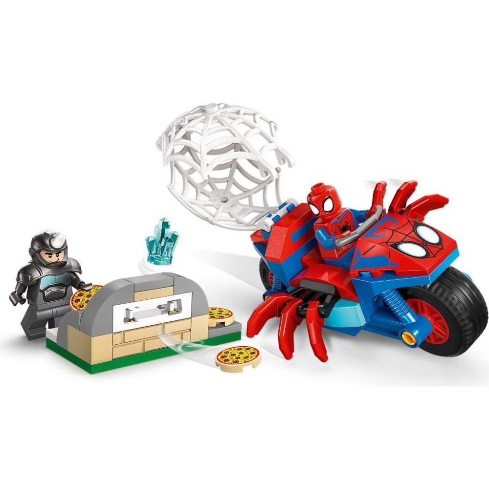 [大王機器人] LEGO 11206 蜘蛛人騎摩托車大戰犀牛人 樂高®  Spidey系列 4+-細節圖2
