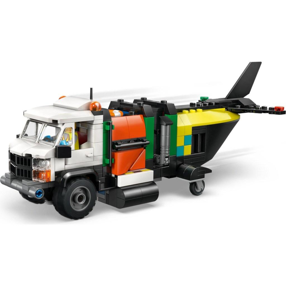 [大王機器人] LEGO 60505 飛機、作業車和氣墊船混搭套裝 樂高® 城市 LEGO® City系列 零件數：99-細節圖5