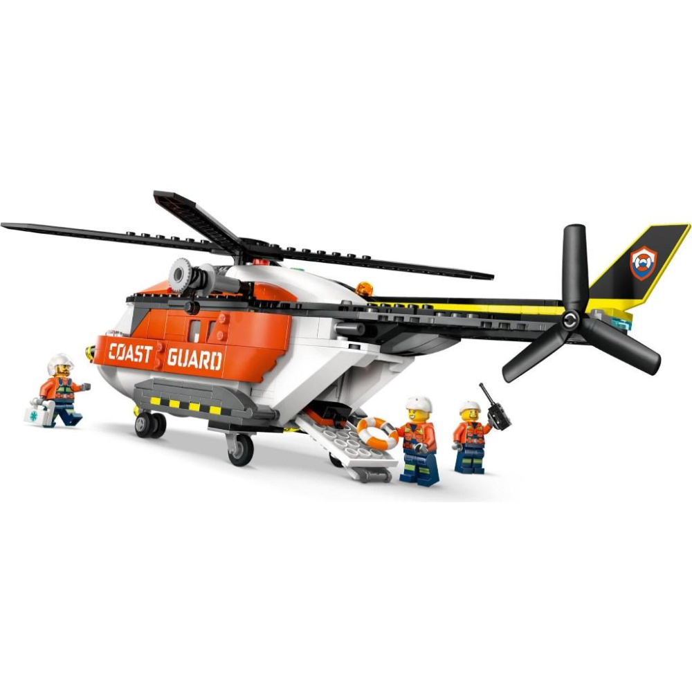 [大王機器人] LEGO 60503 海岸巡防隊直升機 樂高® 城市 LEGO® City系列 零件數：551-細節圖3