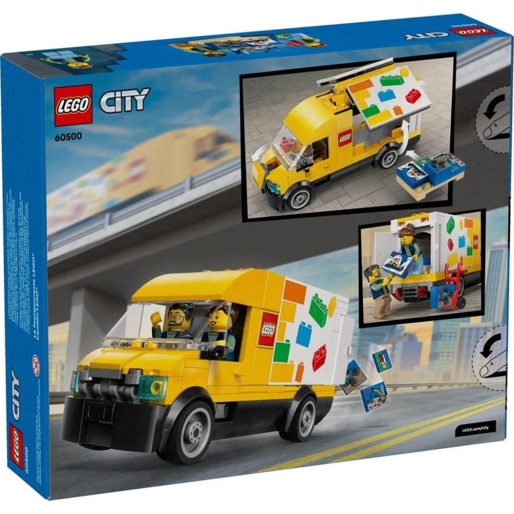 [大王機器人] LEGO 60500 樂高® 貨車 樂高® 城市 LEGO® City系列 零件數：276-細節圖5