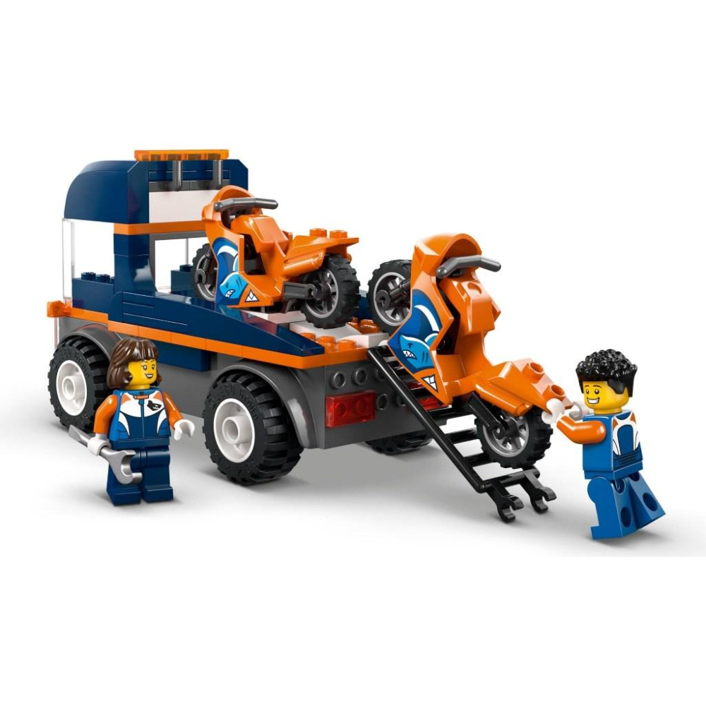 [大王機器人] LEGO 60491 摩托車運輸車 樂高® 城市 LEGO® City系列 4+-細節圖3