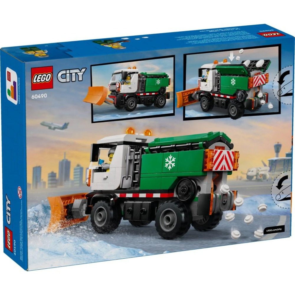 [大王機器人] LEGO 60490 除雪車 樂高® 城市 LEGO® City系列 零件數：263-細節圖6