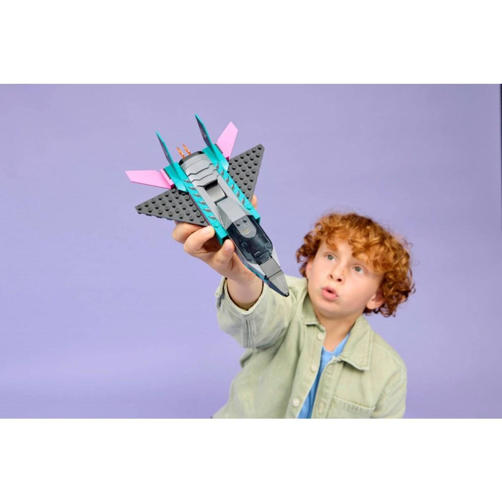 [大王機器人] LEGO 60489 噴射機 vs. 汽車 樂高® 城市 LEGO® City系列 零件數：259-細節圖3