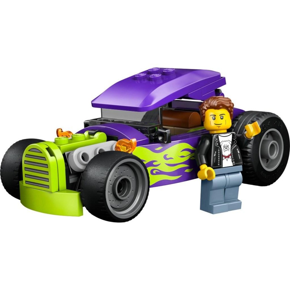 [大王機器人] LEGO 60485 改裝車 樂高® 城市 LEGO® City系列 零件數：81-細節圖2