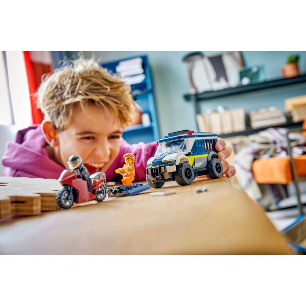 [大王機器人] LEGO 60479 警用囚車 樂高® 城市 LEGO® City系列 零件數：198-細節圖5