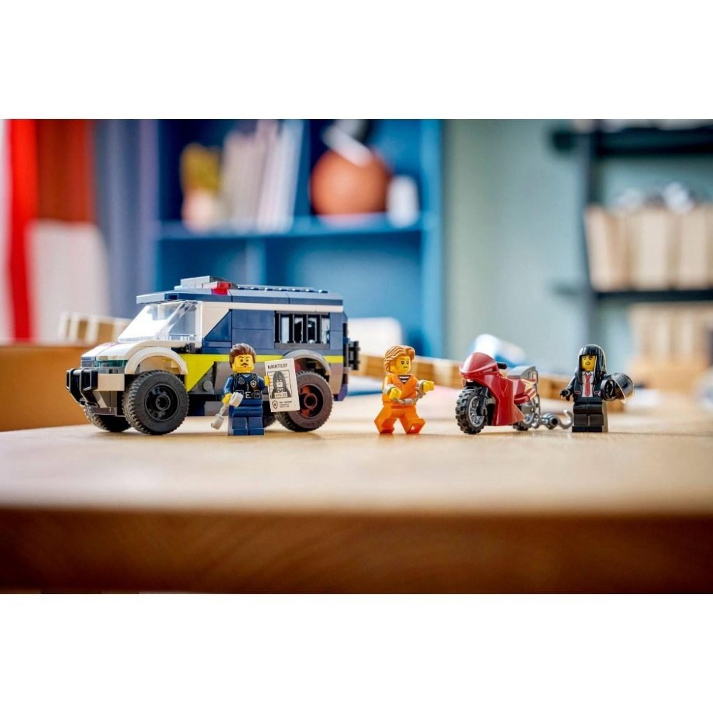 [大王機器人] LEGO 60479 警用囚車 樂高® 城市 LEGO® City系列 零件數：198-細節圖6