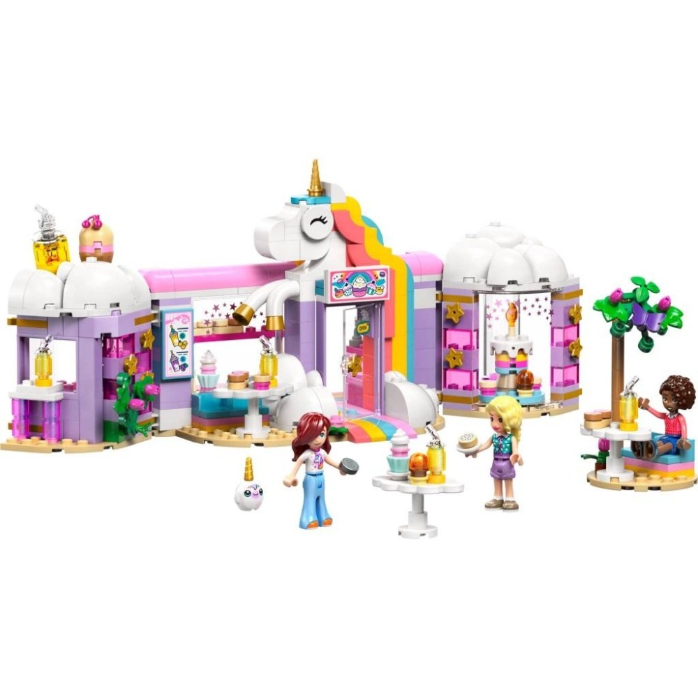 [大王機器人] LEGO 42684 獨角獸夢幻咖啡廳 樂高® 好朋友 LEGO® Friends系列 零件數：475-細節圖2