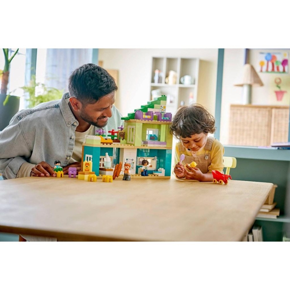 [大王機器人] LEGO 10470 3 合 1 現代住家玩偶組 樂高® 得寶 LEGO® Duplo系列-細節圖6