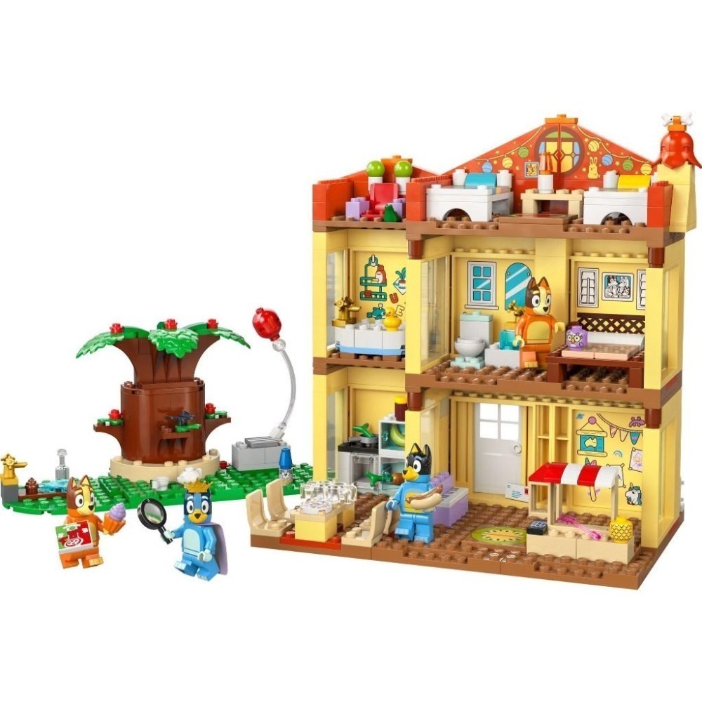 [大王機器人] LEGO 11203 布麗的家  樂高® 布麗 Bluey系列 零件數：382 4+-細節圖2