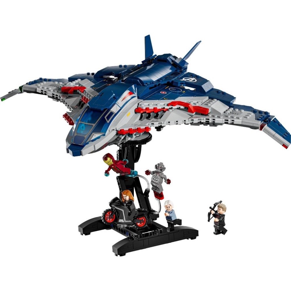 [大王機器人] LEGO 76325 《復仇者聯盟 2：奧創紀元》昆式戰機 樂高® 超級英雄-細節圖2
