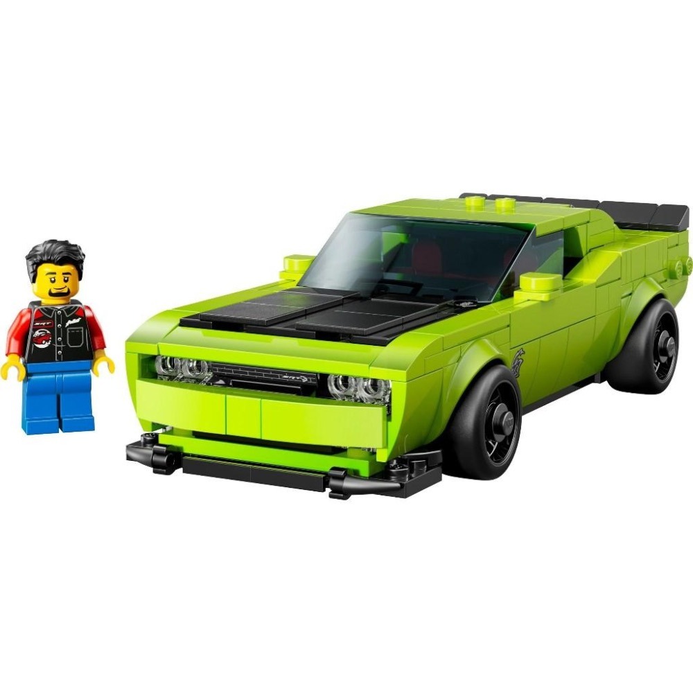 [大王機器人] LEGO 77237 道奇 Dodge Challenger SRT Hellcat 跑車  Speed-細節圖2
