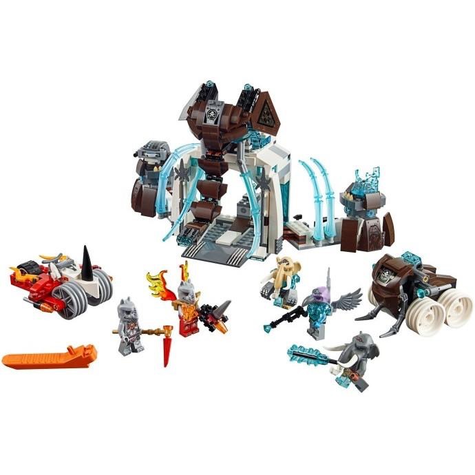 [大王機器人] 樂高積木 LEGO 70226 CHIMA 神獸傳奇系列 猛獁的冰凍要塞-細節圖2