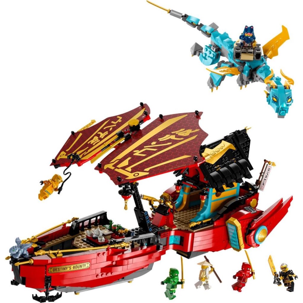 [大王機器人] 樂高 LEGO 71797 Ninjago-忍者終極使命號－與時間賽跑-細節圖2