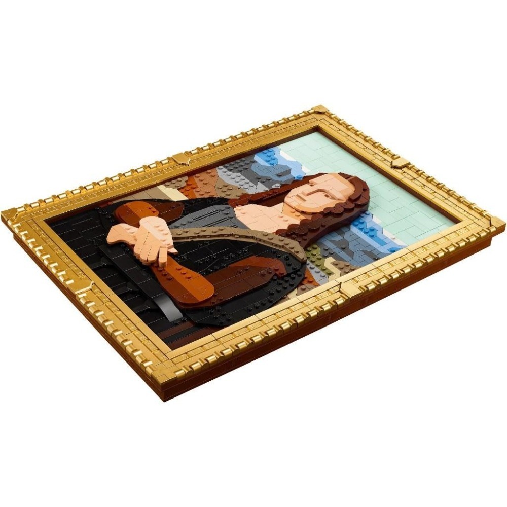 [大王機器人] LEGO 31213 蒙娜麗莎 Mona Lisa LEGO® ART系列  零件數：1503-細節圖2