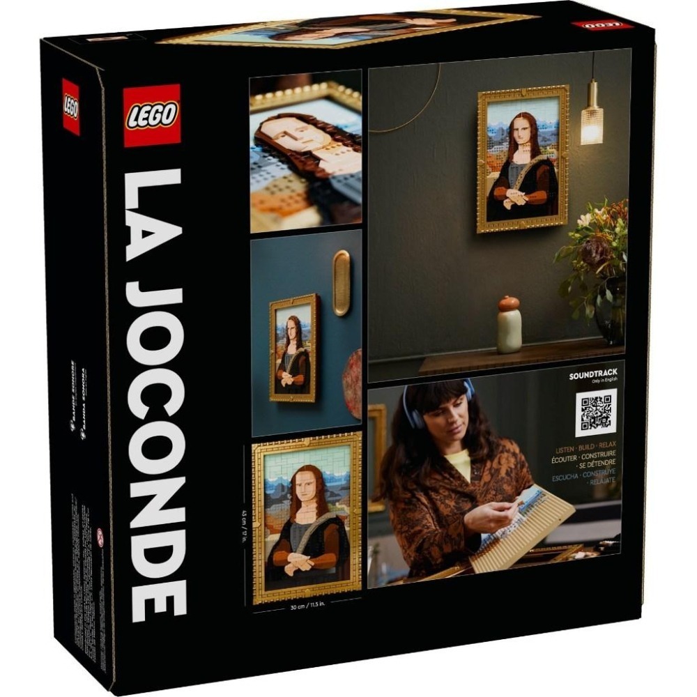 [大王機器人] LEGO 31213 蒙娜麗莎 Mona Lisa LEGO® ART系列  零件數：1503-細節圖4