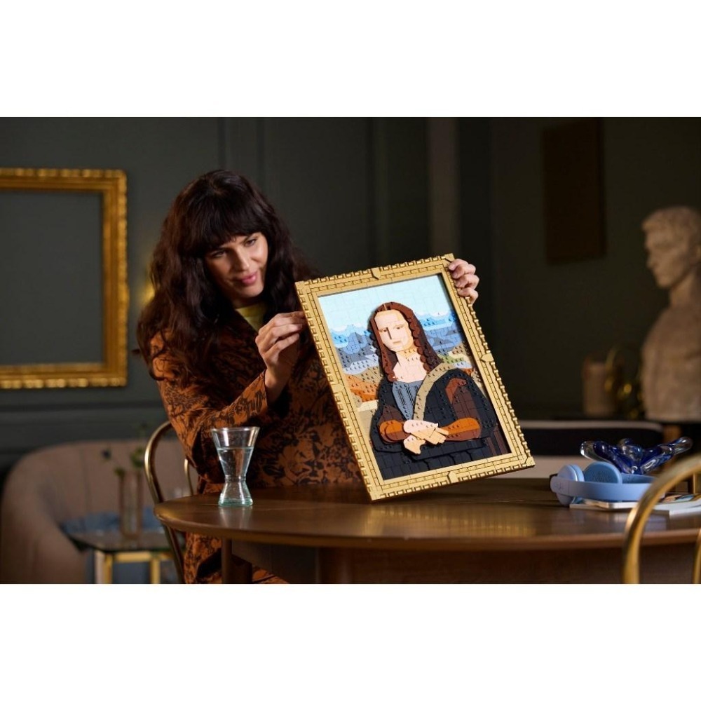 [大王機器人] LEGO 31213 蒙娜麗莎 Mona Lisa LEGO® ART系列  零件數：1503-細節圖5