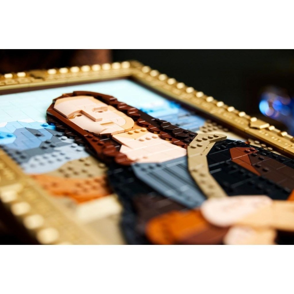 [大王機器人] LEGO 31213 蒙娜麗莎 Mona Lisa LEGO® ART系列  零件數：1503-細節圖7