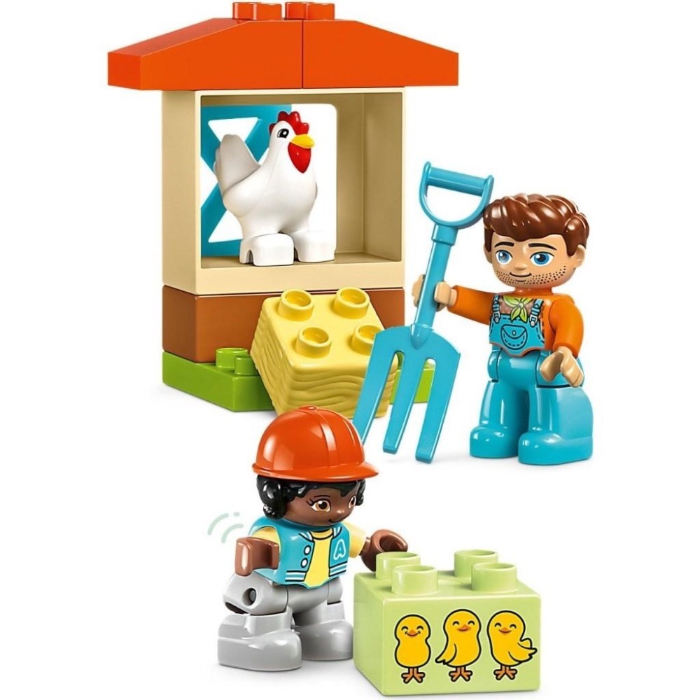 [大王機器人] 樂高 LEGO 10416 DUPLO 照顧農場動物 幼兒得寶-細節圖3