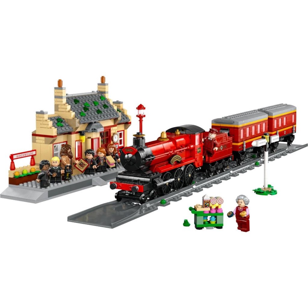 [大王機器人] 樂高 LEGO 76423 霍格華茲特快列車™ 與活米村™ 車站 哈利波特™系列 零件數：1074-細節圖2