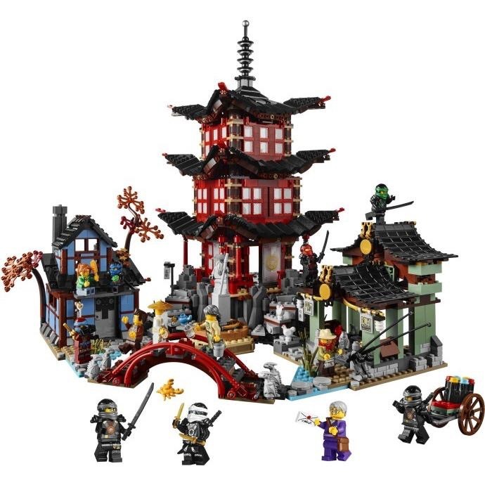 [大王機器人] LEGO 樂高 忍者系列 70751 飛天忍者神廟 全新未拆-細節圖2