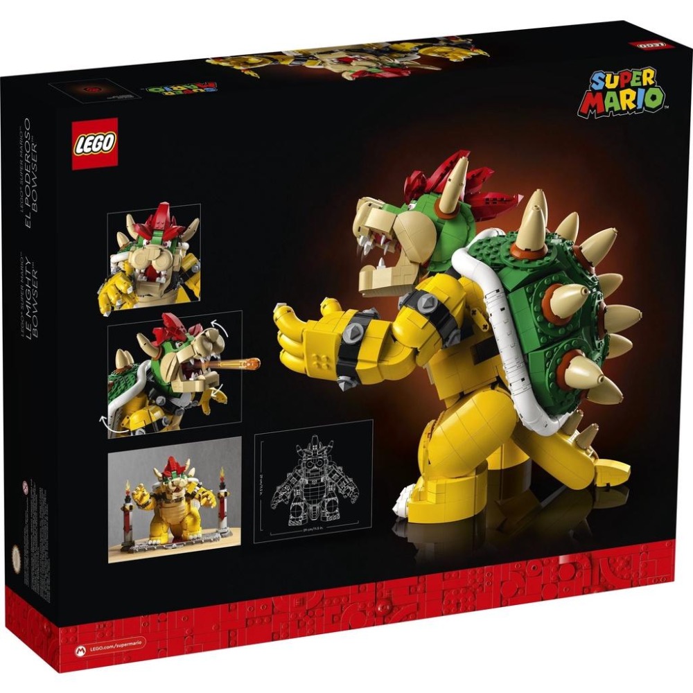[大王機器人] 樂高 LEGO 71411 巨無霸庫巴 超級瑪利歐系列-細節圖5