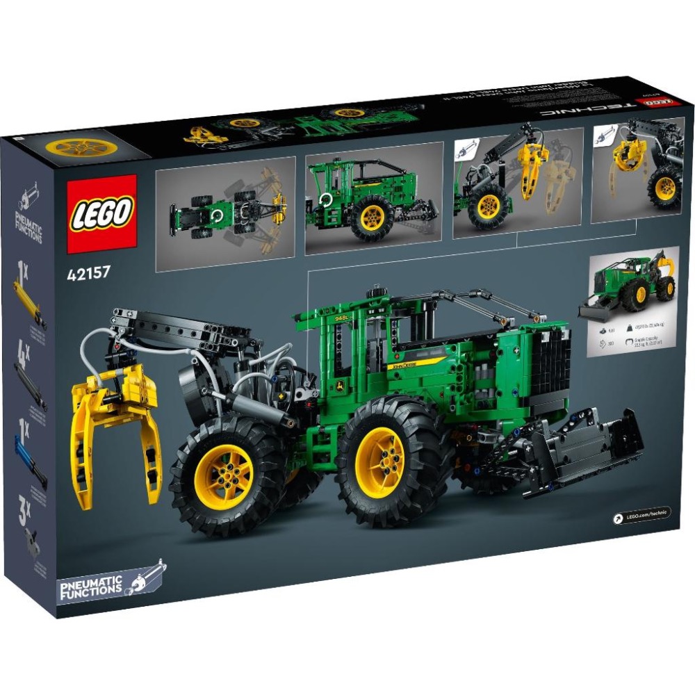 [大王機器人] 樂高 LEGO 42157 Technic John Deere 948L II Skidder-細節圖6