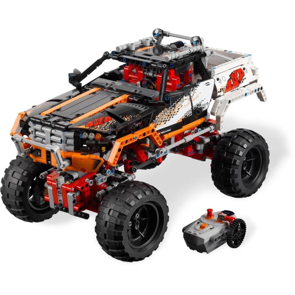 [大王機器人] LEGO 樂高 9398  科技系列 4 x 4 Crawler 4×4 遙控越野車-細節圖2