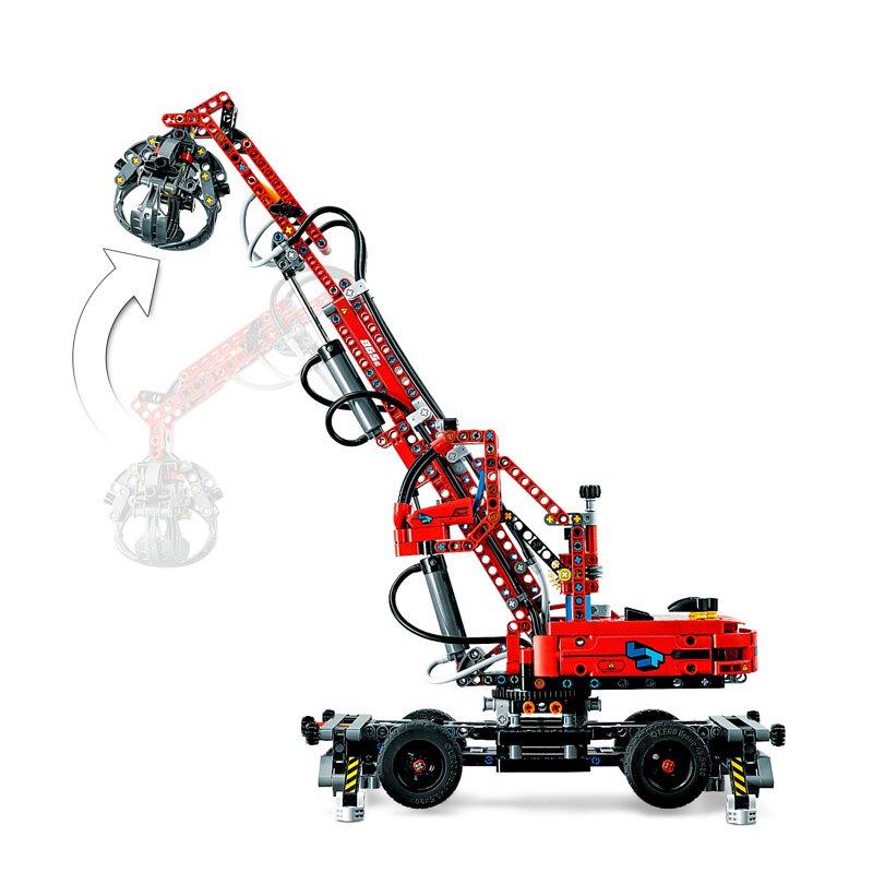[大王機器人] 樂高 LEGO 42144 物料搬運機 樂高® 科技系列 零件數：835-細節圖3