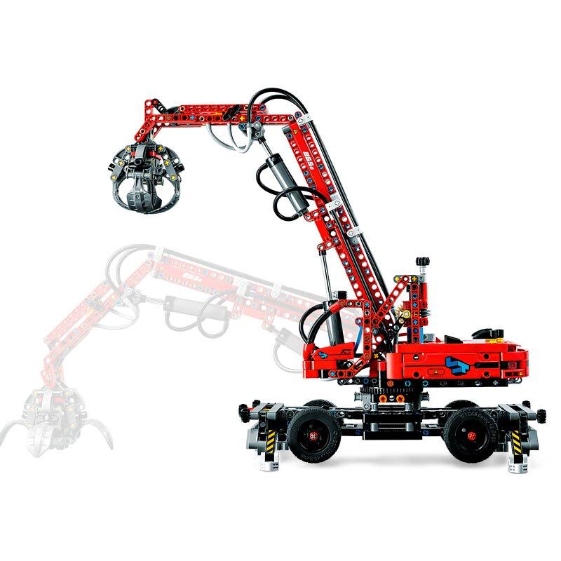 [大王機器人] 樂高 LEGO 42144 物料搬運機 樂高® 科技系列 零件數：835-細節圖4