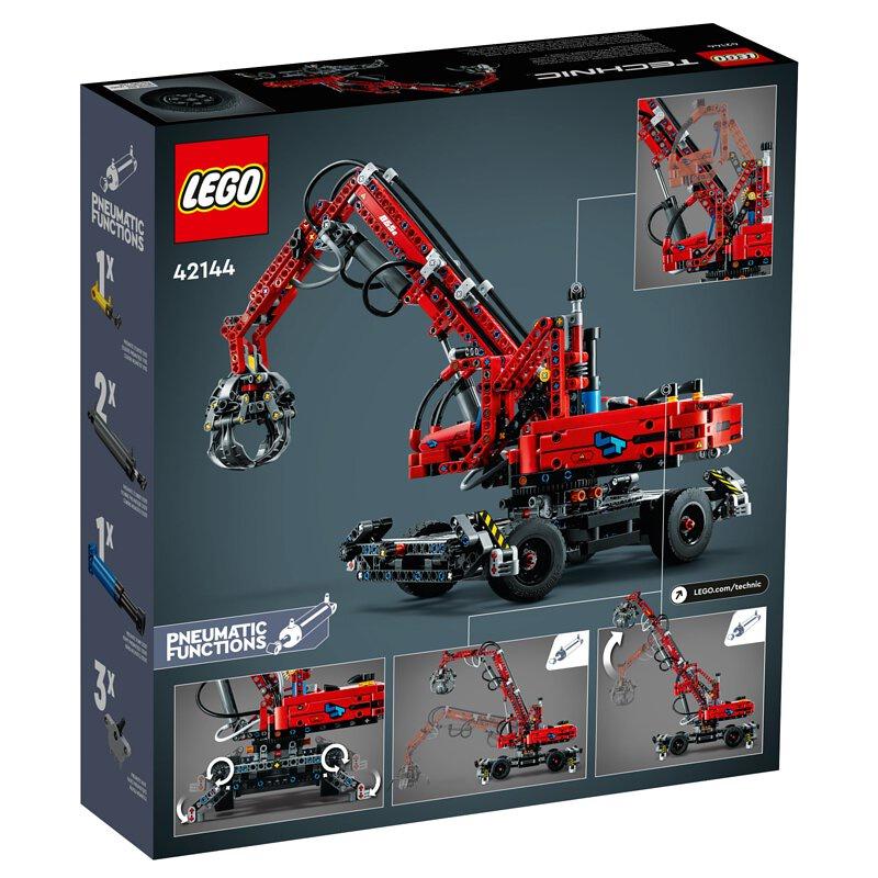 [大王機器人] 樂高 LEGO 42144 物料搬運機 樂高® 科技系列 零件數：835-細節圖5