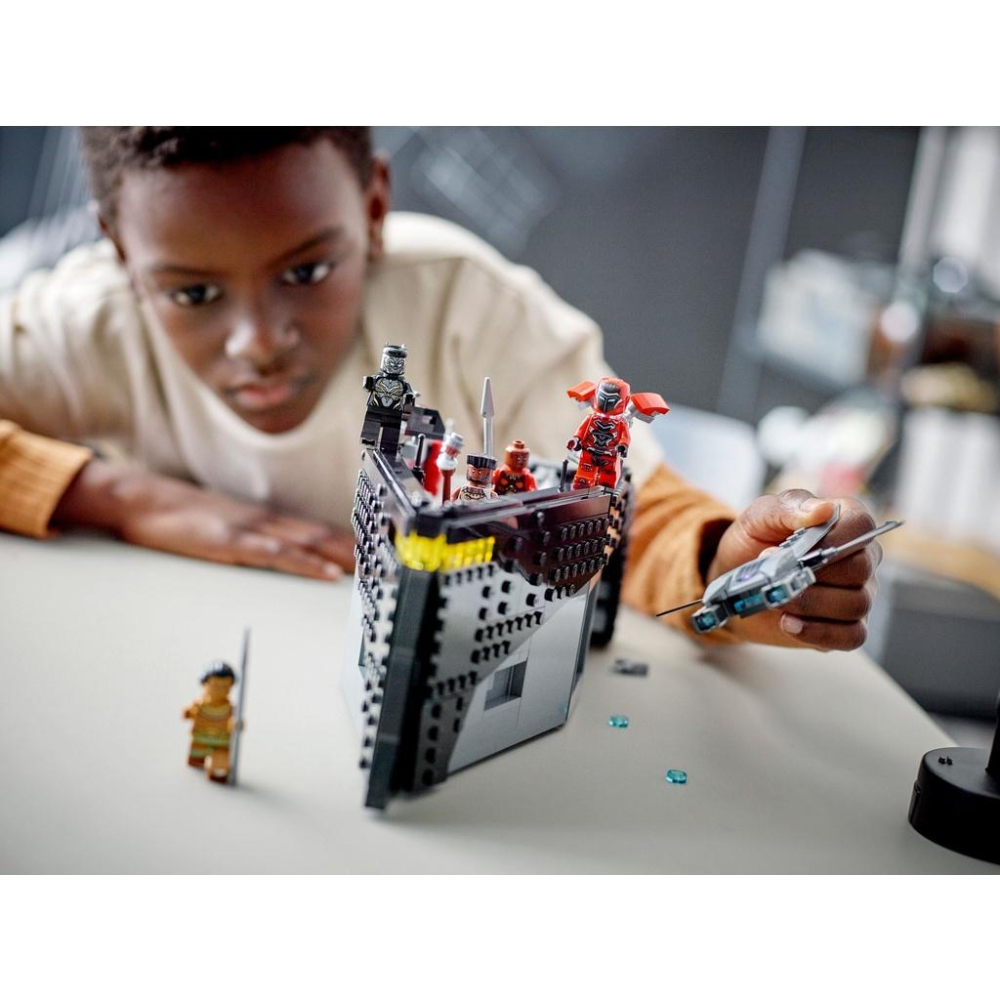 [大王機器人] LEGO 76214 黑豹：水上戰爭 樂高® 超級英雄系列 零件數：545-細節圖3