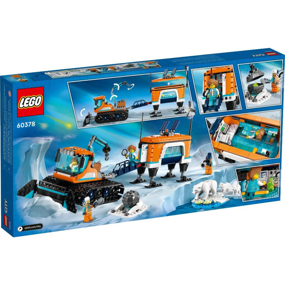 [大王機器人] 樂高 LEGO 60378 City-北極探險家卡車和行動實驗室-細節圖6