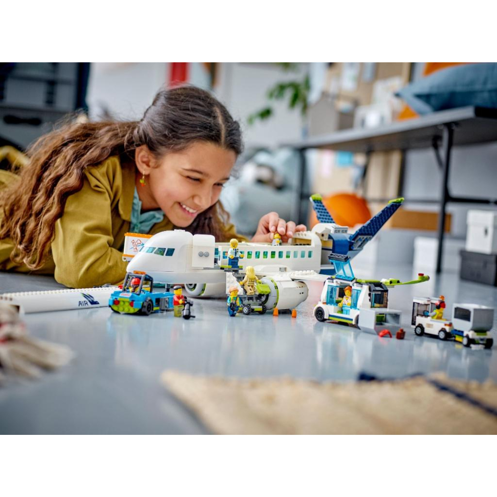 [大王機器人] 樂高 LEGO 60367 客機 樂高® City系列 零件數：913-細節圖3