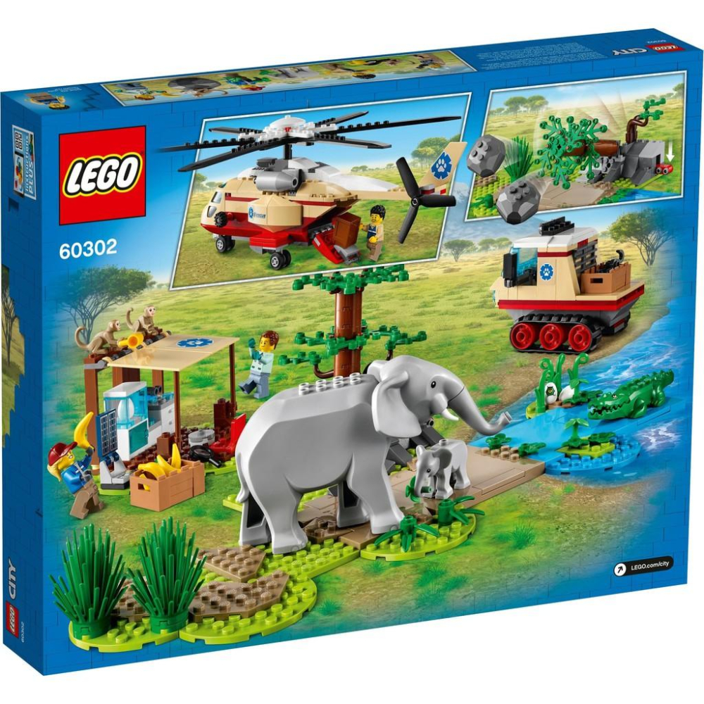 [大王機器人] 樂高 LEGO 60302 城市系列 City 野生動物救援行動-細節圖6