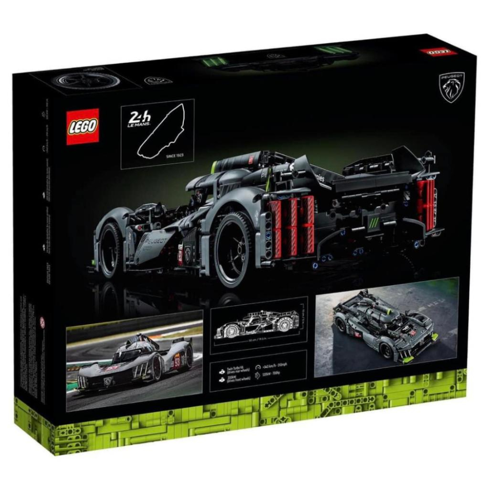 [大王機器人] 樂高 LEGO 42156 科技 PEUGEOT 9X8 利曼賽車-細節圖5