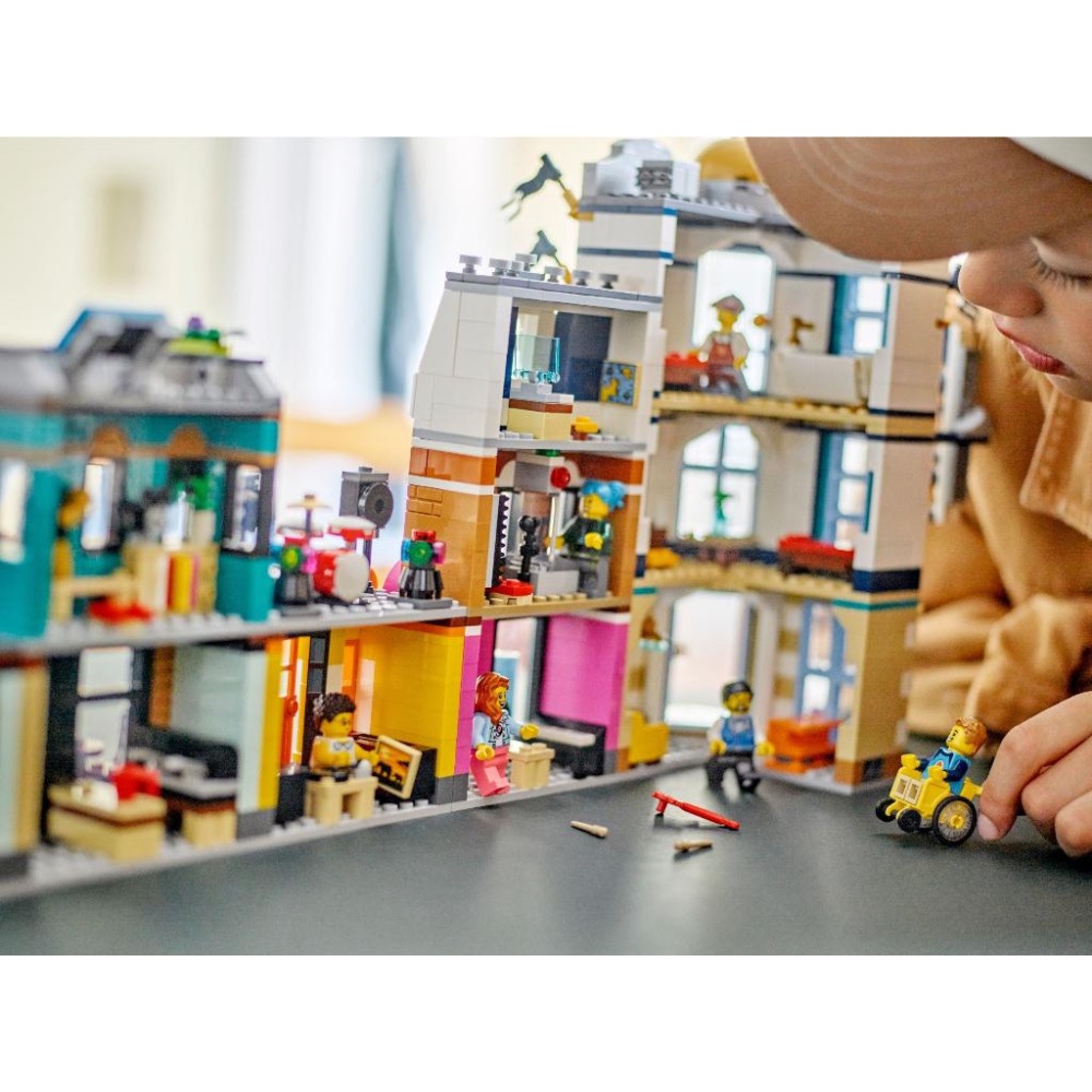 [大王機器人] 樂高 LEGO 31141 市中心大街 創意百變 3 合 1系列 零件數：1,459-細節圖8