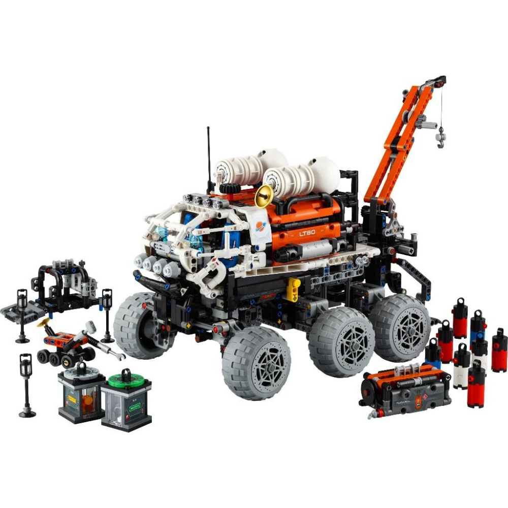 [大王機器人] 樂高 LEGO 42180 科技 火星船員探測車-細節圖2