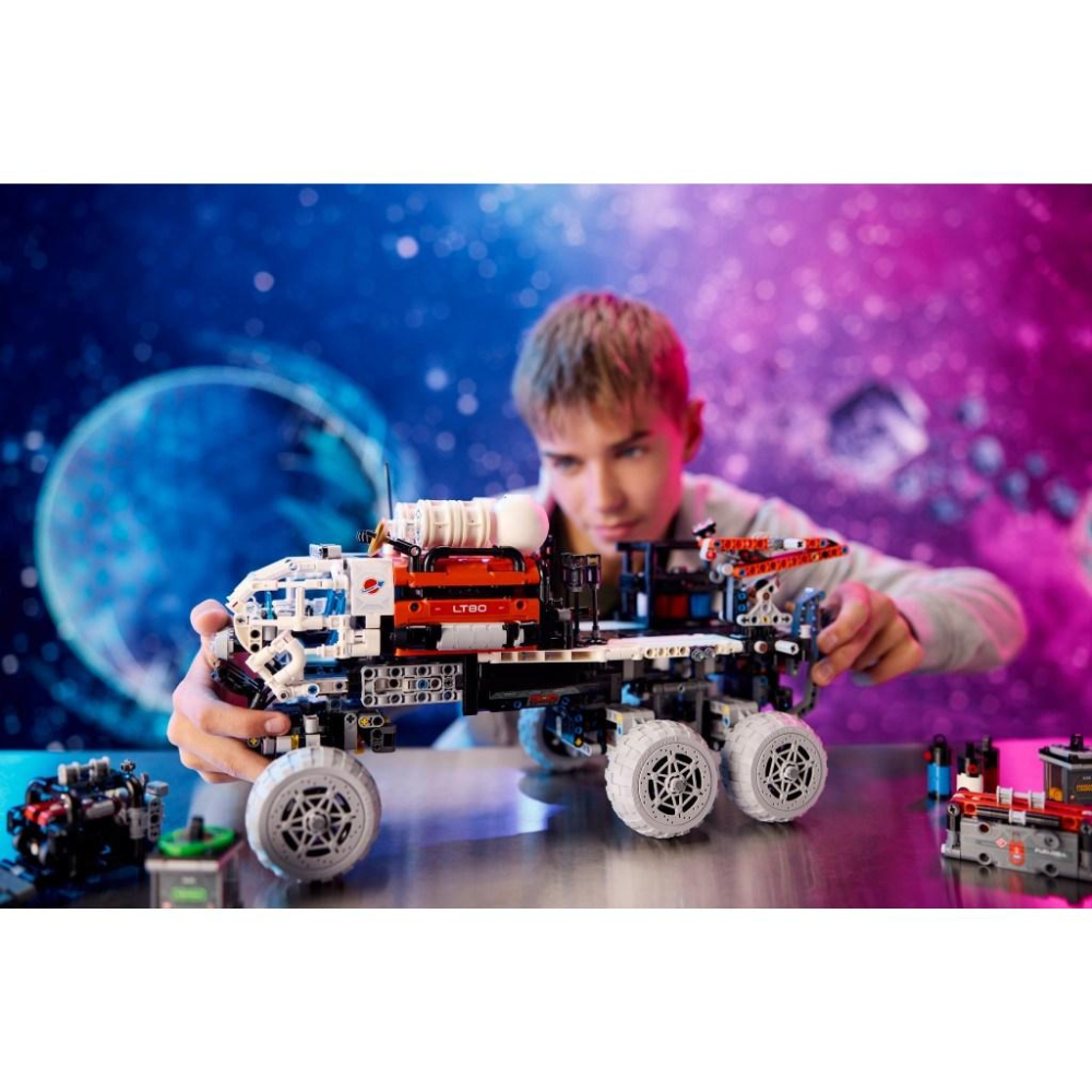 [大王機器人] 樂高 LEGO 42180 科技 火星船員探測車-細節圖3