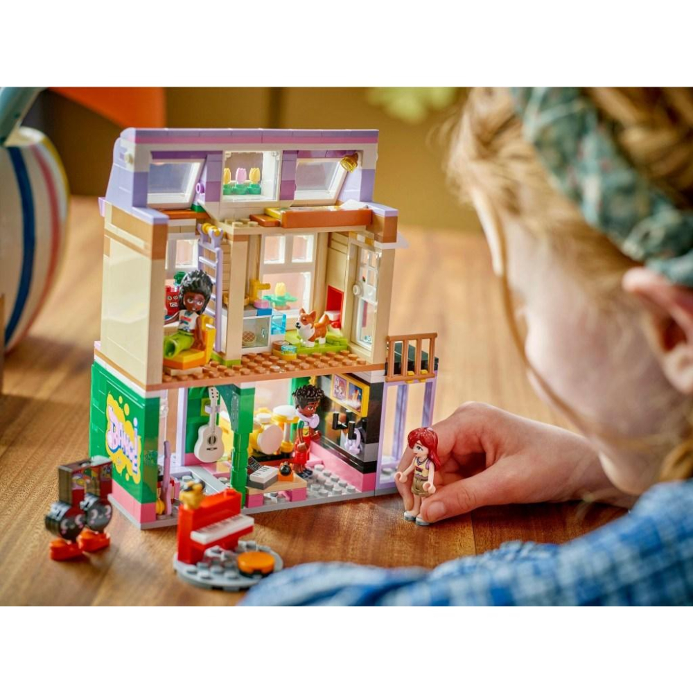 [大王機器人] 樂高 LEGO 42653 樂器行和公寓 樂高® 好朋友 LEGO® Friends系列 零件數：483-細節圖5