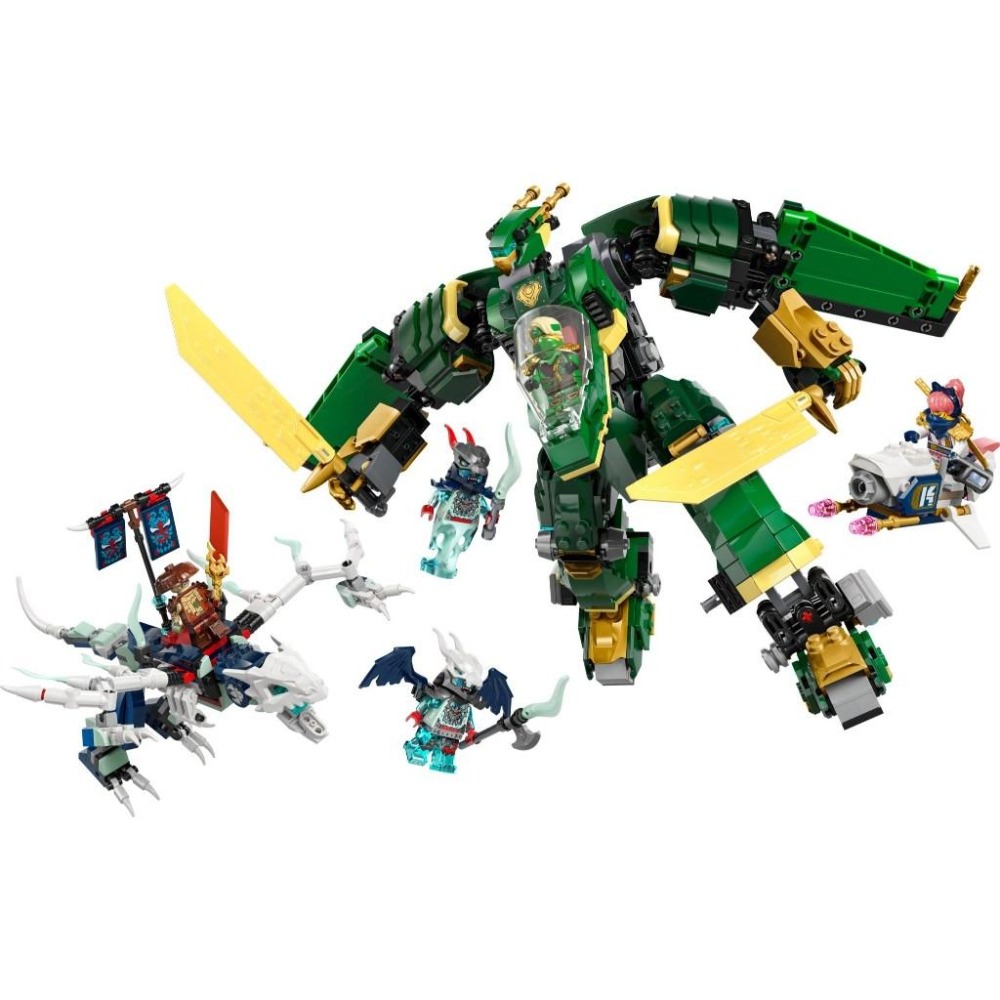 [大王機器人] LEGO 71845 勞埃德的噴射機機械人 樂高® 旋風忍者  Ninjago系列 零件數：1112-細節圖2