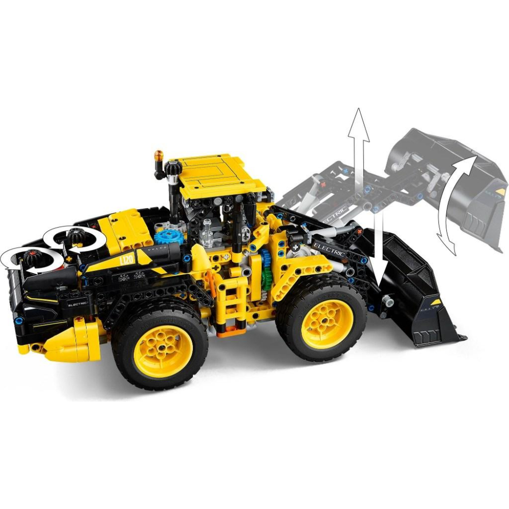 [大王機器人]LEGO 42209 Volvo L120 Electric 輪式裝載機 樂高® 科技 Technic系列-細節圖3