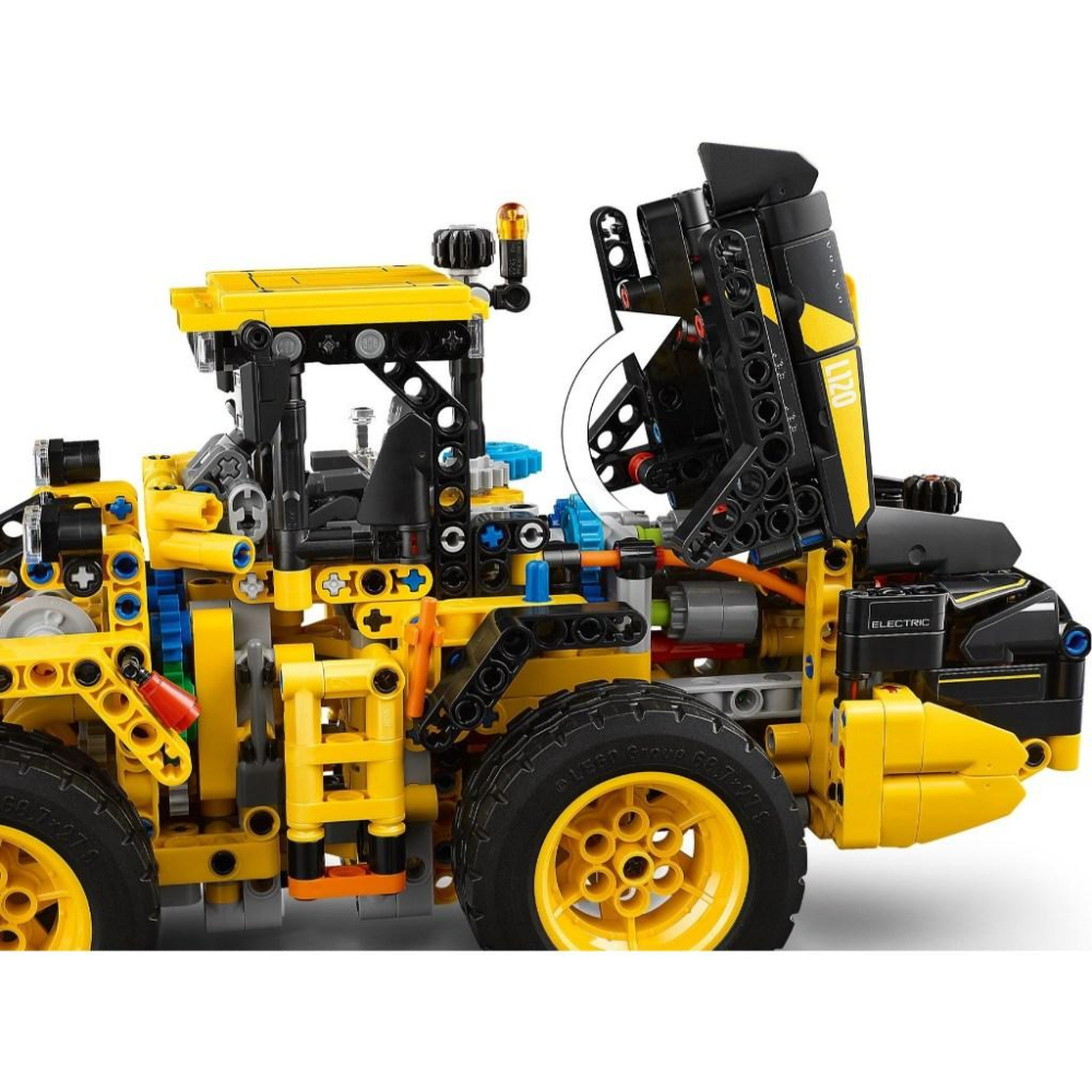 [大王機器人]LEGO 42209 Volvo L120 Electric 輪式裝載機 樂高® 科技 Technic系列-細節圖4