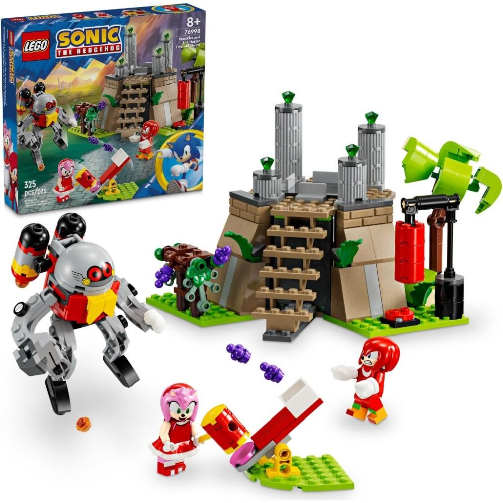 [大王機器人] 樂高 LEGO 76998 納克和王者翡翠神殿 LEGO® Sonic系列 音速小子 - 大王機器人樂高專賣 - iOPEN Mall