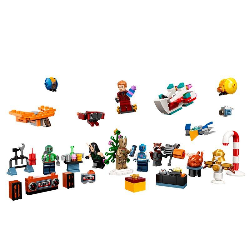 [大王機器人] LEGO 76231 漫威星際異攻隊驚喜月曆 (2022) 樂高® 超級英雄系列 零件數：268-細節圖2