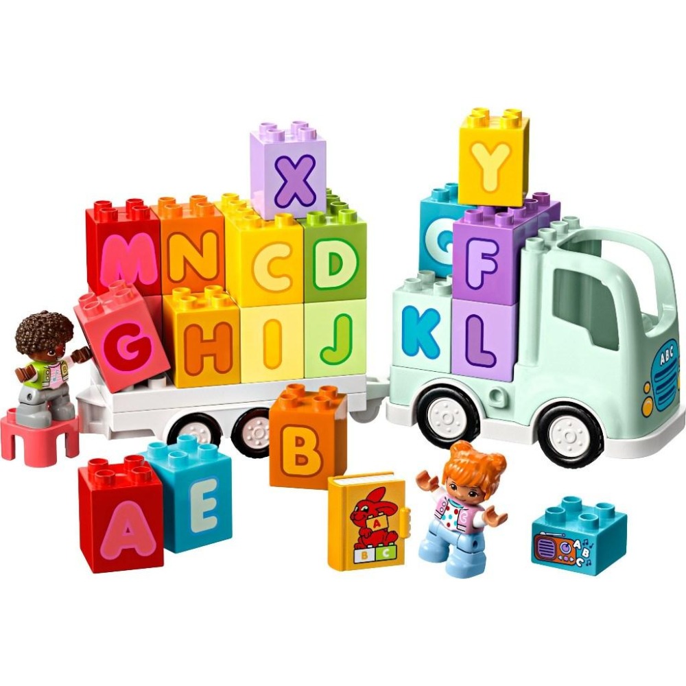 [大王機器人] 樂高 LEGO 10421 DUPLO 字母卡車 幼兒得寶-細節圖2