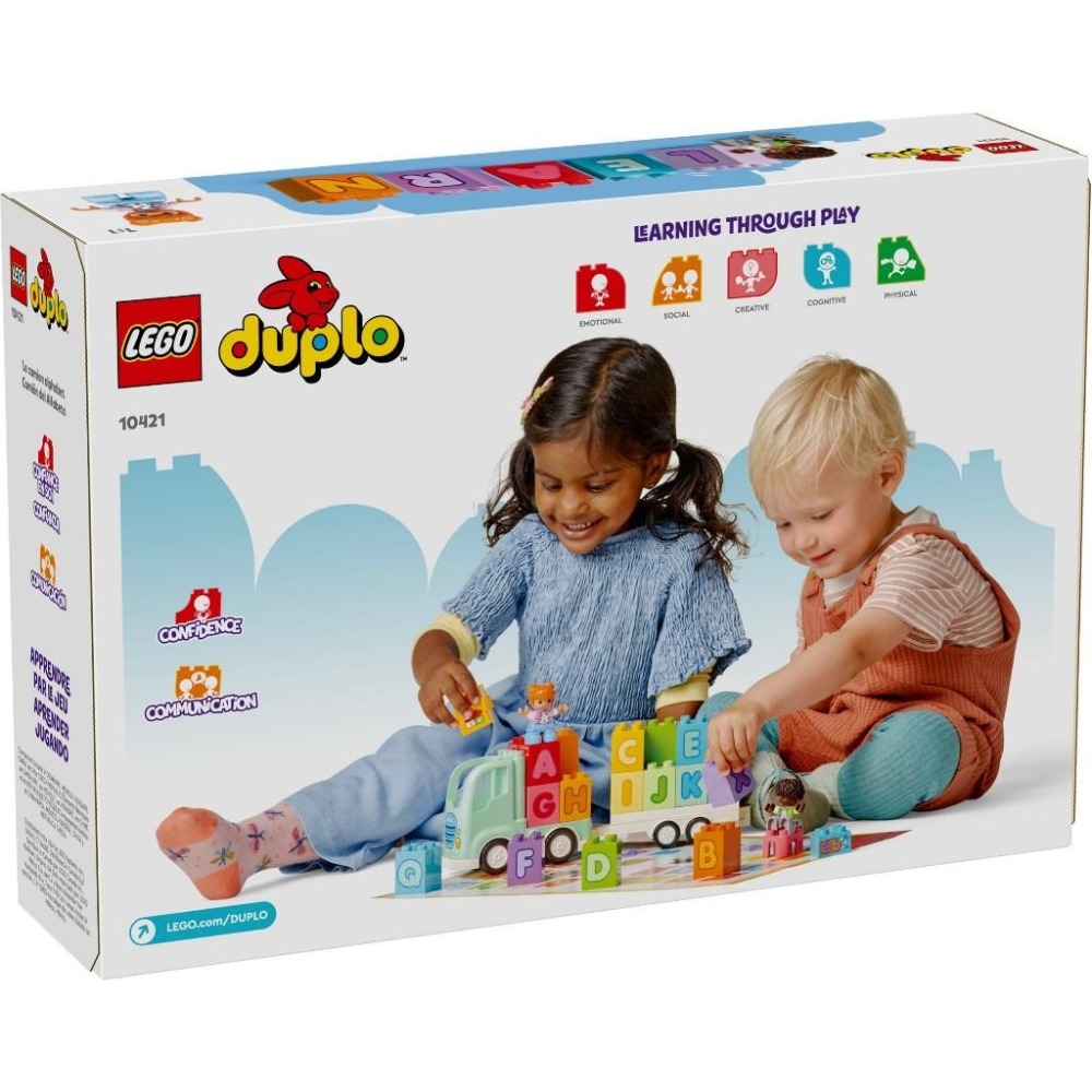[大王機器人] 樂高 LEGO 10421 DUPLO 字母卡車 幼兒得寶-細節圖7