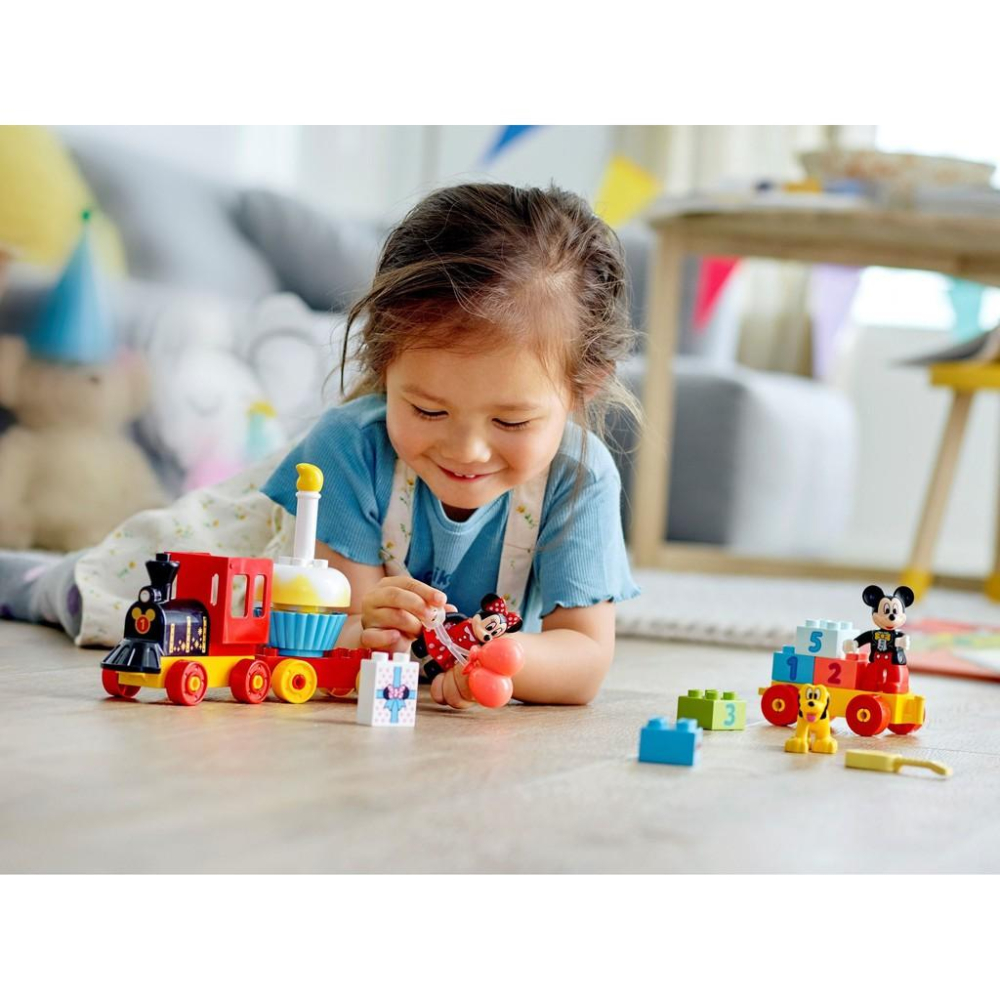[大王機器人] 樂高 LEGO 10941 幼兒得寶 Duplo-米奇&米妮生日火車 Mickey & Minnie-細節圖4