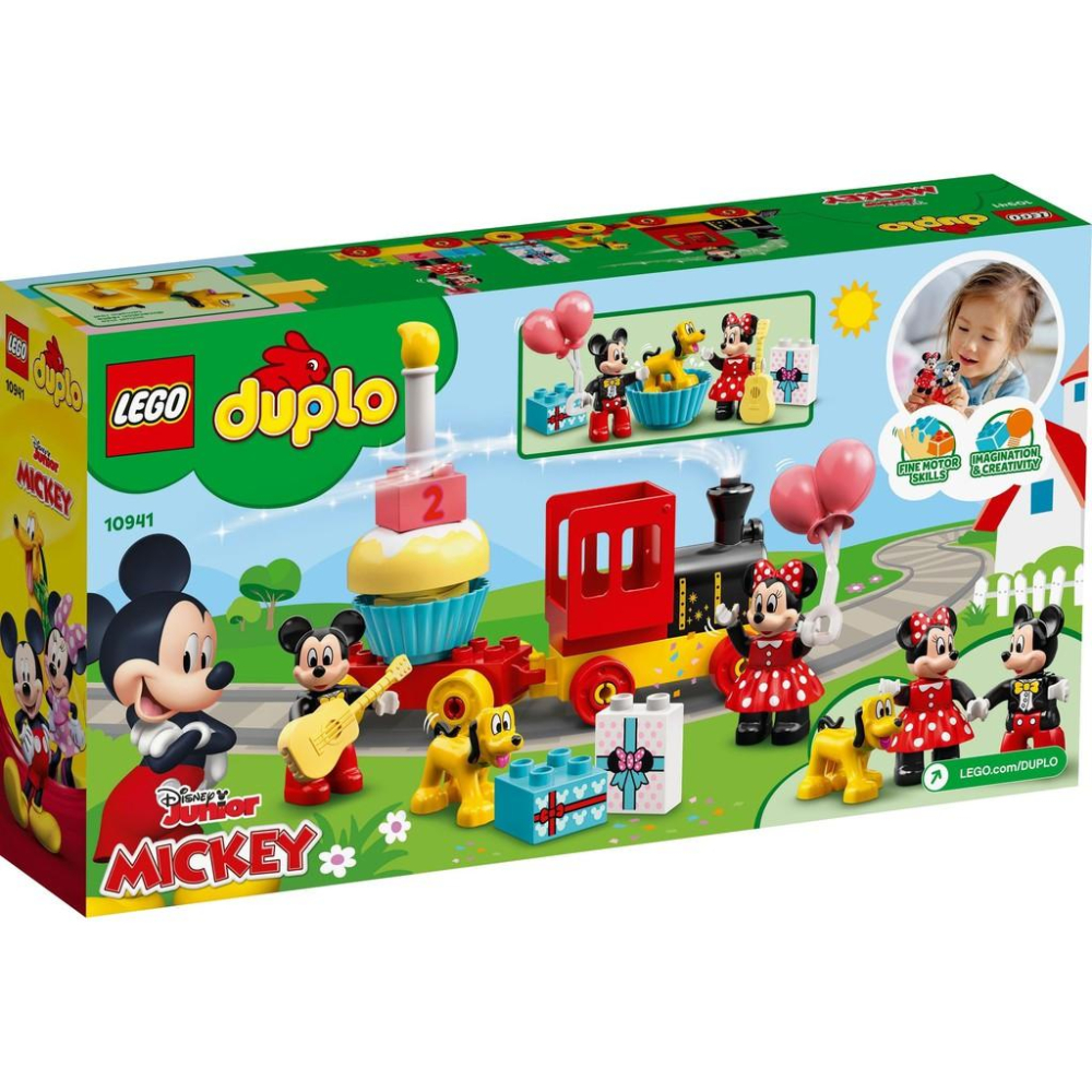 [大王機器人] 樂高 LEGO 10941 幼兒得寶 Duplo-米奇&米妮生日火車 Mickey & Minnie-細節圖5