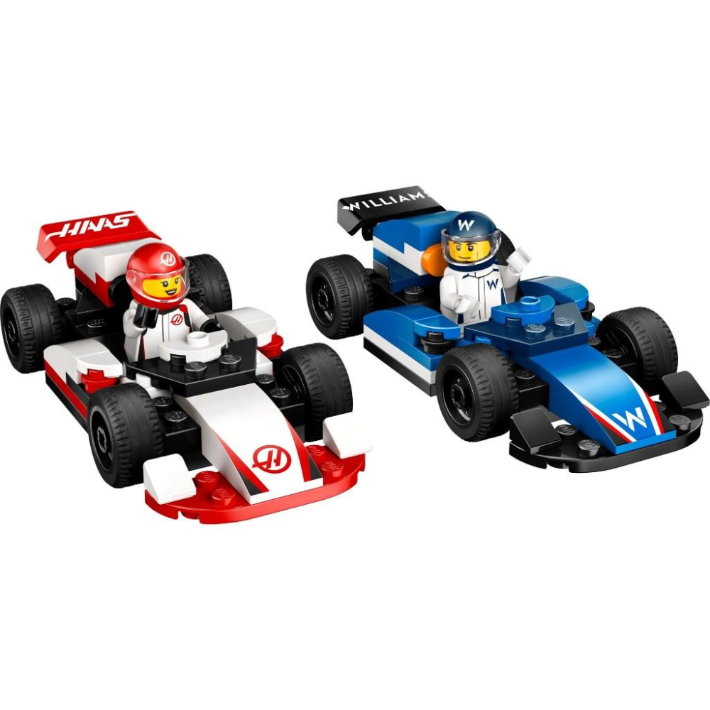 [大王機器人] 樂高 LEGO 60464 F1® Williams Racing 和 Haas CITY 城市系列-細節圖2