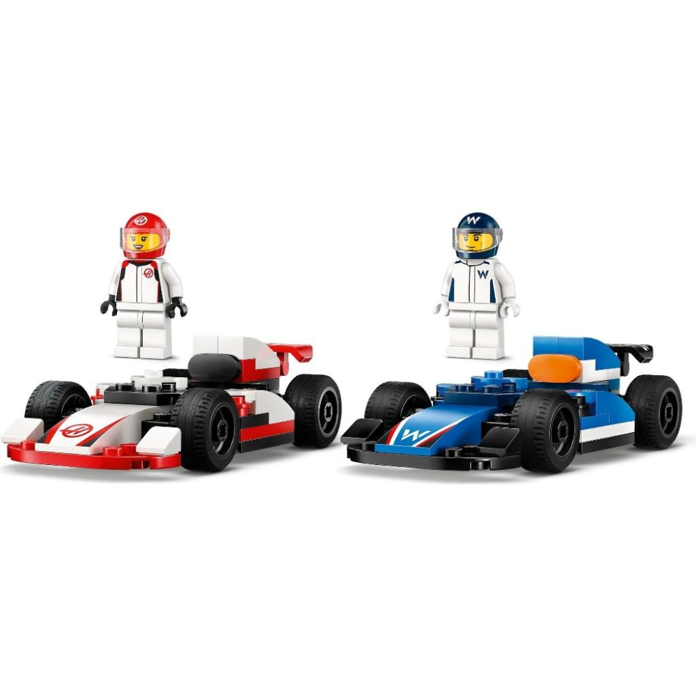 [大王機器人] 樂高 LEGO 60464 F1® Williams Racing 和 Haas CITY 城市系列-細節圖3